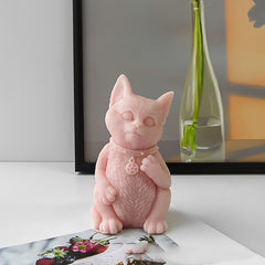 3D Kitten Candle for Home Decoration
