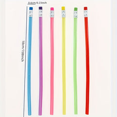10pcs Folding Pencils Can Bend And Deform Student Creative Stationery