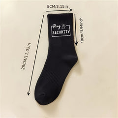 Polyester Wedding Ring Security Crew Footwear Gift for Groomsman