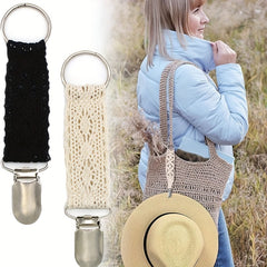 1 pc Straw Hat Clip Lightweight Travel Hat Clip Portable Clip For Bag