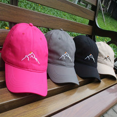 Embroidered Soft Cotton Adventure Hat for Outdoor Activities
