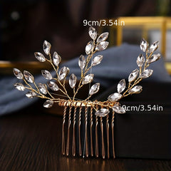 Crystal Hair Comb Bridal Hair Accessories Wedding Headdress