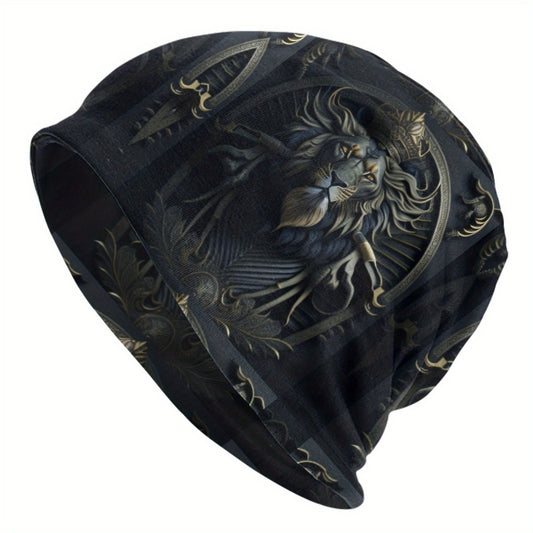 3D Pattern Lightweight Slouchy Beanie For Outdoor Activities