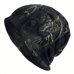 3D Pattern Lightweight Slouchy Beanie For Outdoor Activities