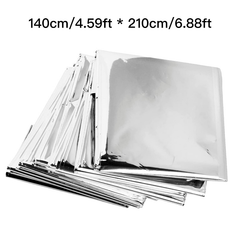 Mylar Thermal Blankets Emergency Survival Camping Hiking