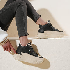 Anti Slip Chunky Dad Shoes Height Increased Stylist High Running Shoes