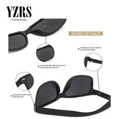 Men's Vintage Square Polarized Sunglasses UV400