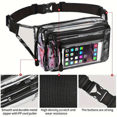 Waterproof PVC Fanny Pack for Sports Travel Beach