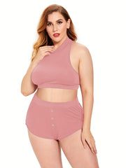 Tank Top & Shorts Lingerie Set for Women