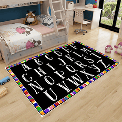 Alphabet Game Large Carpet Area Carpet Living Room Bedroom Soft Carpet Non Slip