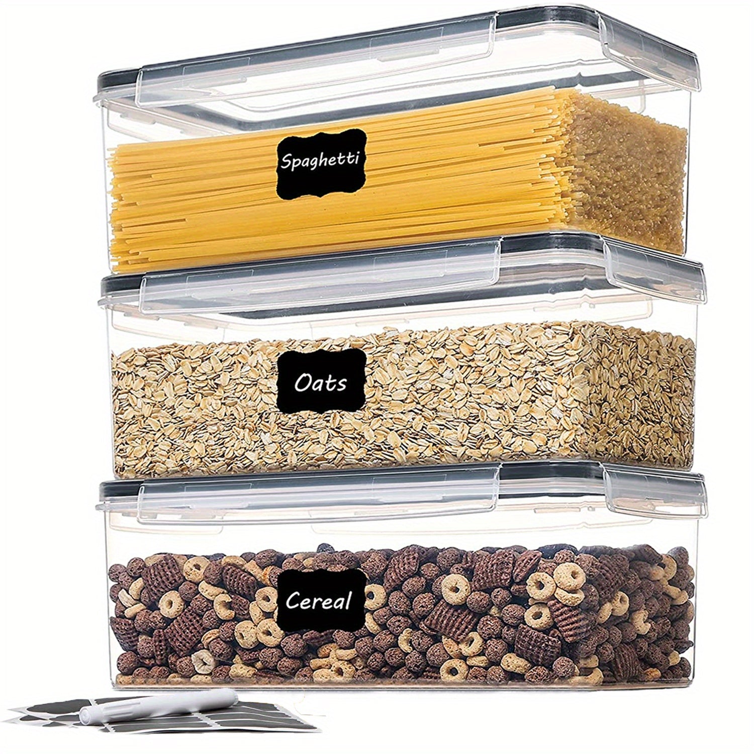 Airtight Food Storage Containers With Lids 2L