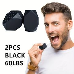 2pcs Silicone Jawline Trainer for Jaw and Neck Exercise
