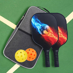 Fiberglass Carbon Fiber Pickleball Paddle Set - Training Pickleball Rackets