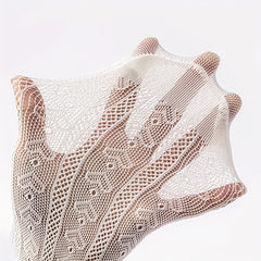 Girls Heart Lace Pantyhose Stocking Socks For Kids