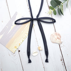 Adjustable Bowtie Long Ribbon Pre tie Bowknot Japan Lolita Cosplay School