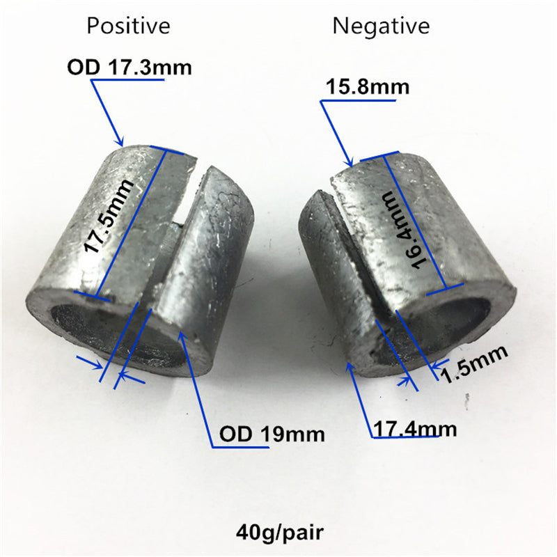 Car Terminal Sleeves Post Adapters Post Shims Terminal Converter