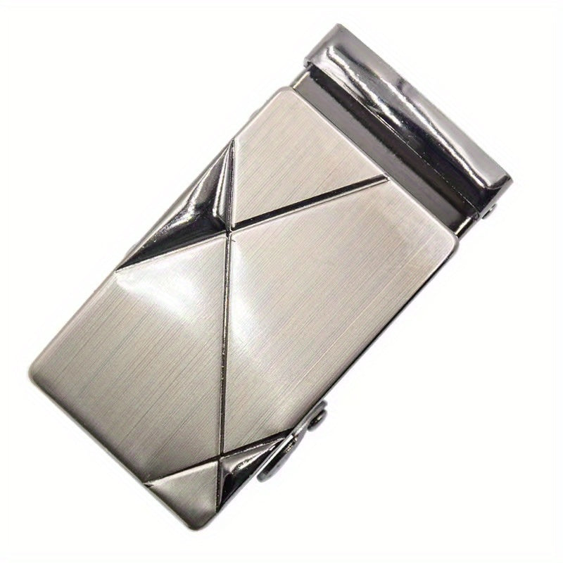 Vintage Fastener Automatic Waistband Accessory Metal For Men