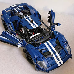 1466pcs Classic Sports Car Building Block Puzzle Assembly Racing Collection Toy
