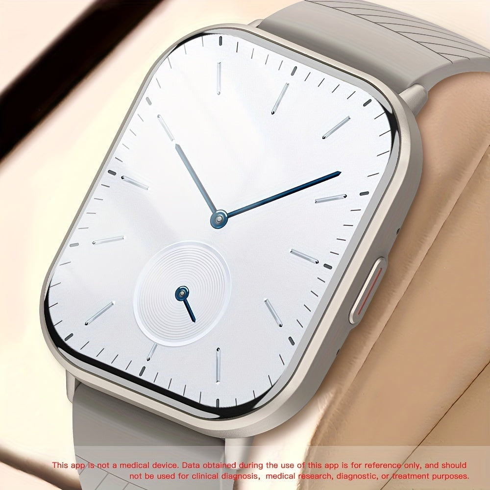 2.01" Display Smartwatch: Sports Modes, Info Access, Music Control