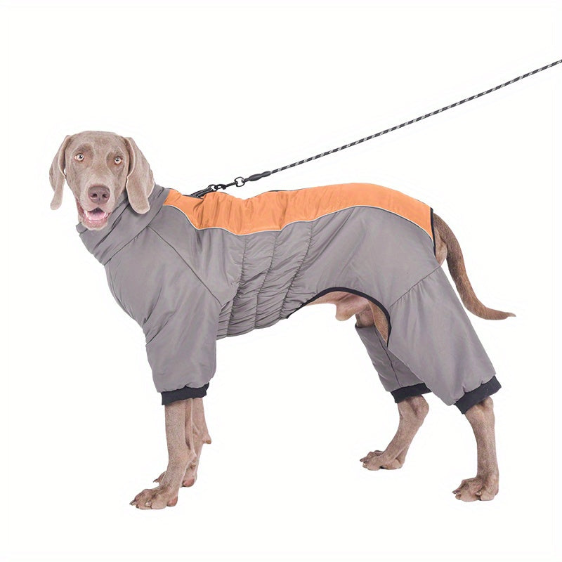 Waterproof Adjustable Dog Coat for Medium Large Dogs