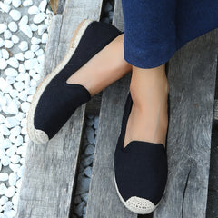 Breathable Flat Slip-On Casual Sneakers Women's Walking Shoes