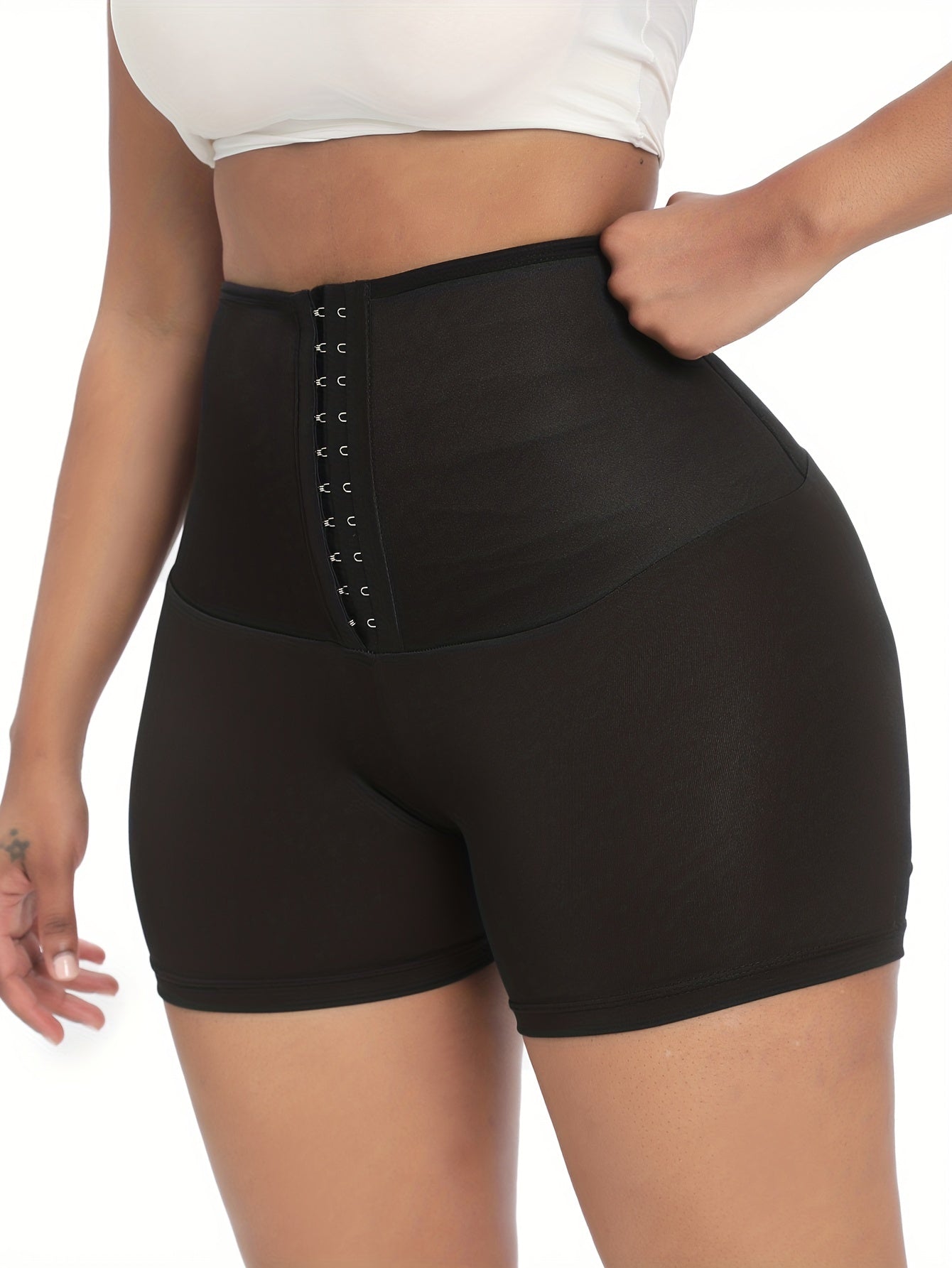Sports Underwear Front Closure High Waisted Body Shaper