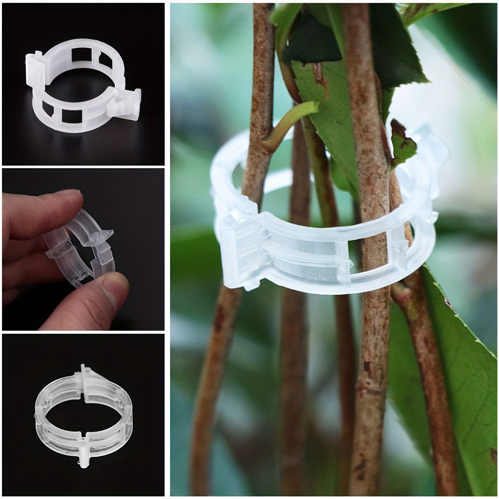 Plant Support Clips for Tomato Vine Vegetables Garden - 50/100/200pcs
