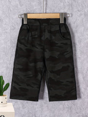 Boys Camo Shorts Summer Kid's Trousers