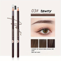Ultra Slim Tear Off Eyebrow Pencil Waterproof Durable Smudge Proof Makeup Pen