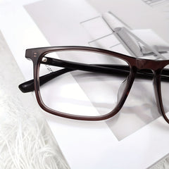 Men's Rectangle Computer Glasses