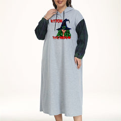 Witch Print Hooded Nightdress