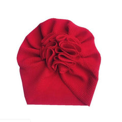 Newborn Infant Flower Beanie Caps Turban For Baby Boys And Girls