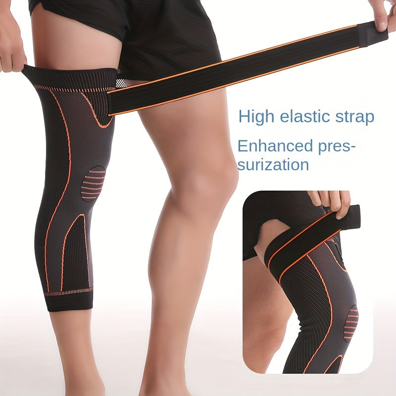 Outdoor Fitness Knee Pads, Running Protective Gear, Adjustable Size