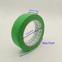 4pcs Bulk Green Washi Tape 1.18in x 33yd Paint Tape