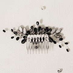 Vintage Crystal Hair Comb Wedding Headpiece