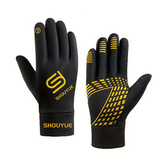 Winter Warm Gloves Windproof Cycling Ski Motorcycle Gloves Touch Screen