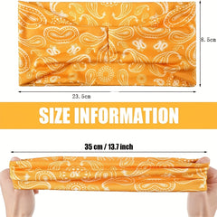 Men's Sports Headbands Sweat Wicking, Breathable Running Fitness Yoga 2pcs