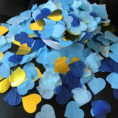 Colorful Love Peach Heart Confetti Wedding Party Hand Throwing Petals