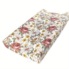 Baby Fitted Sheet Soft Plush Diaper Changing Pad Cover