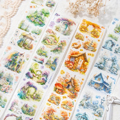 Small Fresh Garden Landscape Washi Special Tape Sticker