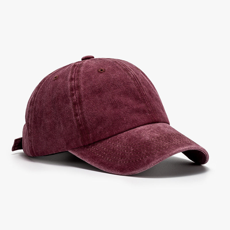 Men's Classic Solid Baseball Cap for Sports