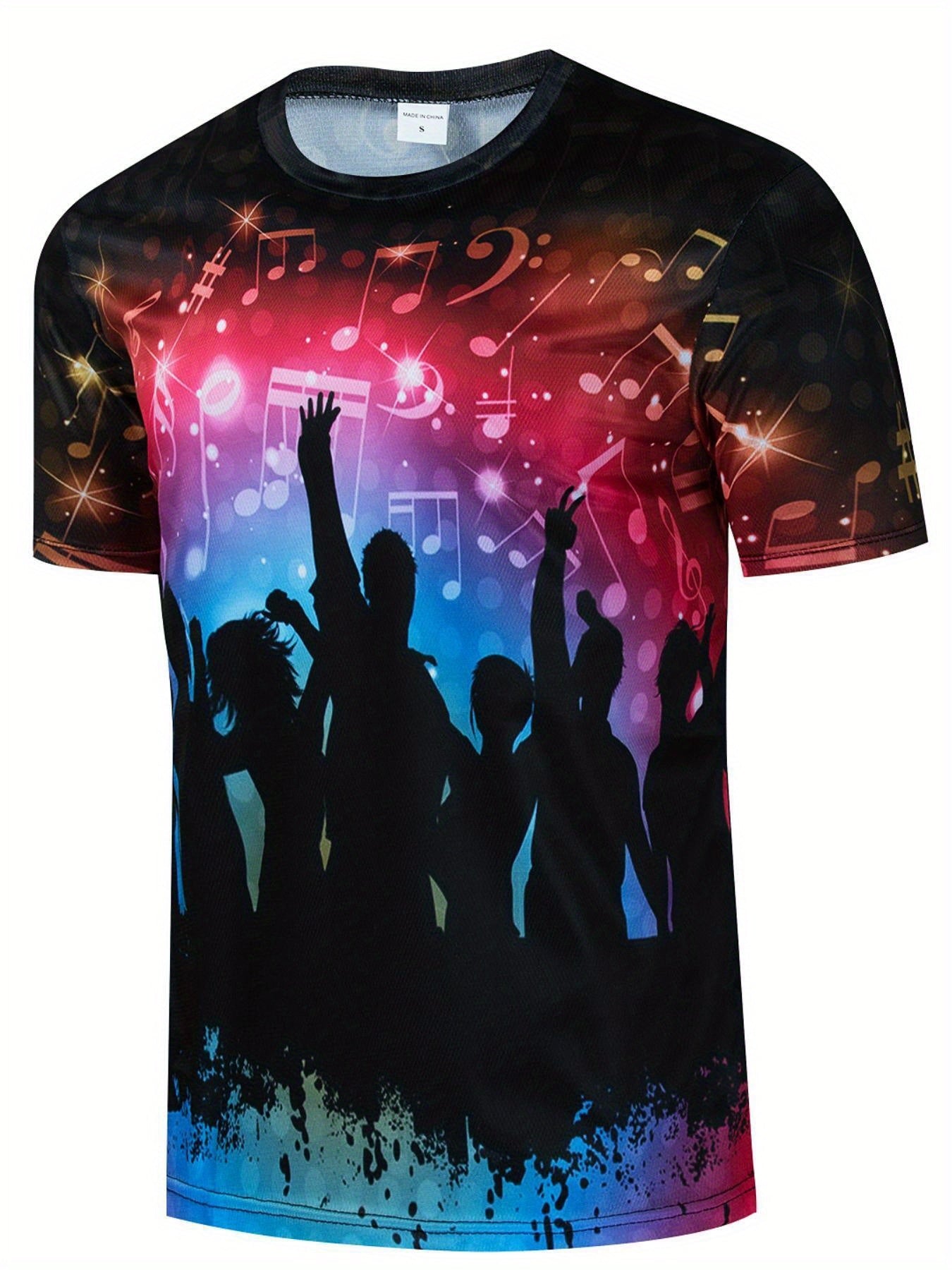 3D Printed Unisex T-Shirt Short Sleeve Tee for Men Women