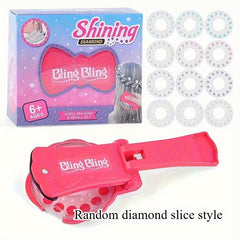Sparkling Simulated Diamond Hair Clip DIY Kit, Luster Series
