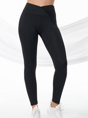 Solid Yoga Pants High Strech Running Sports Leggings