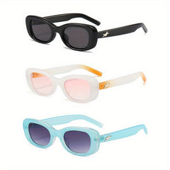 Y2K Cat Eye Sunglasses UV400 Sun Shades for Party Club