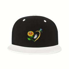Flat Brim Hip Hop Baseball Hat for Men and Women