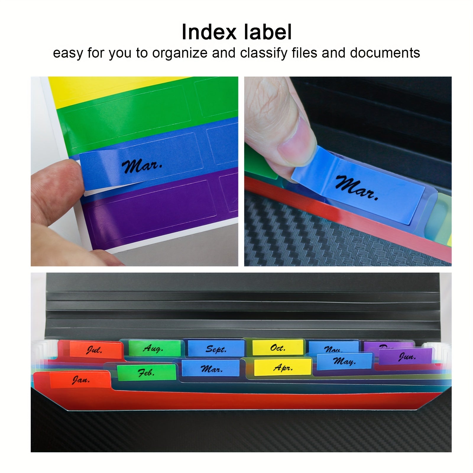 Accordian File Organizer Expanding File Folder 13 Pockets A4 Letter Size
