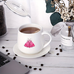 60pcs Ghost Moth Insect Stickers Waterproof Halloween Stickers
