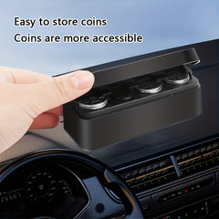 Car Coin Box Car Change Box Car Storage And Storage Box Mini Storage Box Change