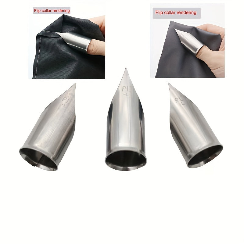 2pcs Finger Lapel Corner Device Clothing Quick Pocket Belt Tool